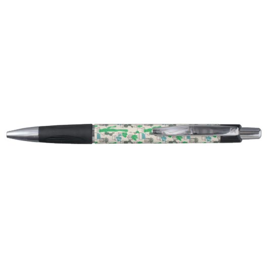 Cute Natural Floral Cacti Pattern Pen (Achterkant)