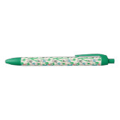 Cute Natural Floral Cacti Pattern Zwarte Inkt Pen (Bovenkant)