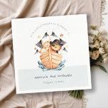 Cute Nautical Pirate Ship Lion Cub Kids Birthday Servet<br><div class="desc">Een Cute Nautical Pirate Ship Lion Cub Collectie... het is een Elegant Simple waterverf Illustration of Pirate Ship with lion and Cub Sailors, perfect voor je Pirate-thema baby shower en kleine verjaardagsfeestjes. Het is zeer gemakkelijk om, met uw persoonlijke details aan te passen. Als u een ander bijpassend product of...</div>