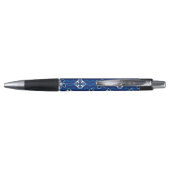 Cute Nautical Waves Pattern Pen (Achterkant)
