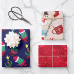 Cute Navy Decorated Cactus Tree Kerstlampjes Inpakpapier Vel<br><div class="desc">Dit leuke, artistieke en leuke kerstvakantieontwerp is perfect voor het feestelijke en vrolijke seizoen. Het is voorzien van een handgetekende rode, groene, zwarte en meerkleurige versierde afbeelding van cactus; met inbegrip van tuinland, verlichting, sierplanten, snoepriet, stertoppers en een pet van de Kerstman boven op een bed van witte sneeuw en...</div>