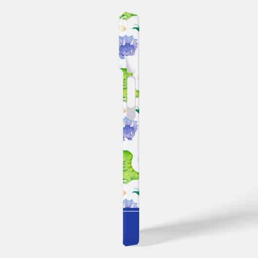Cute Neon Waterverf Dinosaur Pattern Case-Mate iPhone Case (Achterkant / Links)