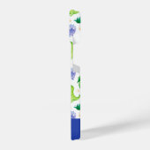 Cute Neon Waterverf Dinosaur Pattern iPhone Hoesje (Linkerkant)