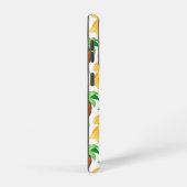 Cute Neon Waterverf Dinosaur Pattern Samsung Galaxy Hoesje (Rechterkant)