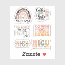 Cute Neonatale Intensive Care Unit NICU Verpleegpa Sticker