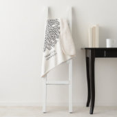 Cute Nest & Egg - Persoonlijke Initialen en naam Sherpa Deken (In situ)