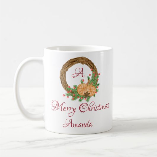 Cute nest kermas koffiemok (Links)