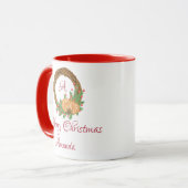 Cute nest kermas mok (Voorkant links)