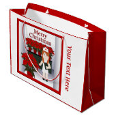 Cute Neurse 5 grote kerstcadeau Groot Cadeauzakje (Achterkant Gekanteld)