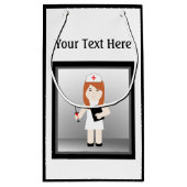 Cute Neurse 5 Med Small Bag Klein Cadeauzakje (Achterkant)