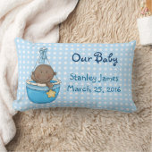 Cute New Baby Boy Pillow Kussen (Deken)