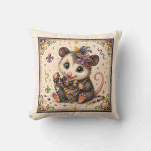 Cute New Orleans Opossum Worpillow Kussen