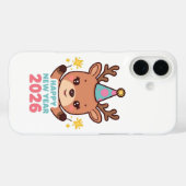 cute new year iphone case 2026 (Achterkant (horizontaal))