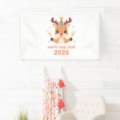 cute new year party banner 2026 (Insitu)
