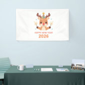 cute new year party banner 2026 (Beurs)