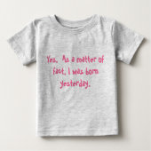 Cute Newborn Shirt (Voorkant)