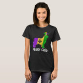 Cute Newfoundland Dog Lover Mardi Gras Party Jeste T-shirt (Voorkant volledig)