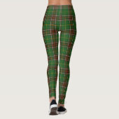 Cute Newfoundland Tartan douane-entrepot Leggings (Achterkant)