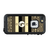 Cute Nice Lovely UG monogrammen mooi design LifeProof iPhone Hoesje (Achterkant (horizontaal))