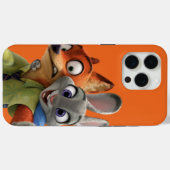 Cute Nick en Judy Zootopia Illustratie Case-Mate iPhone Case (Achterkant (horizontaal))