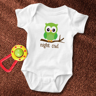 Cute Night Owl Romper