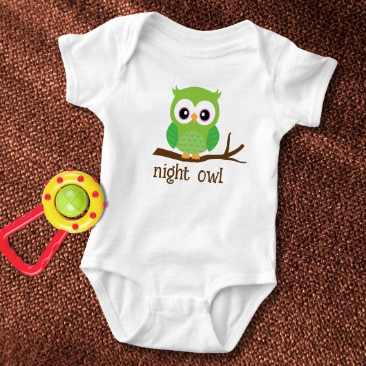 Cute Night Owl Romper