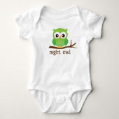 Cute Night Owl Romper (Voorkant)