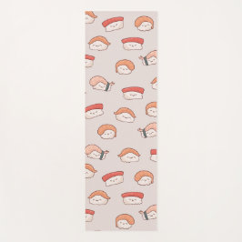 Cute Nigiri Sushi Seamless Pattern Yogamat