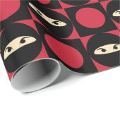 Cute Ninja Cadeaupapier (Rol Hoek)