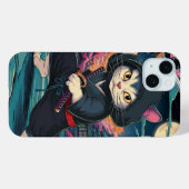 Cute Ninja Cat Case-Mate iPhone Case (Achterkant (horizontaal))