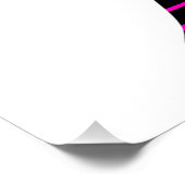 Cute Ninja Kinder Punking Warrior Bday Party Perfect Poster (Hoek)