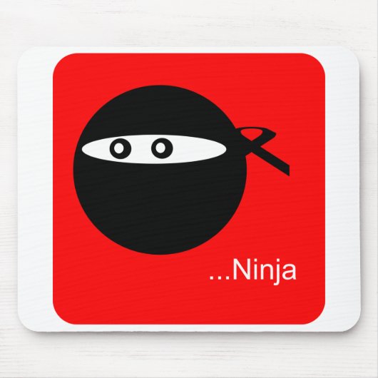 Cute Ninja Muismat (Voorkant)