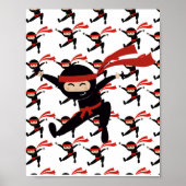 Cute Ninja Ninjas Poster (Voorkant)
