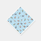 Cute Ninja Warrior geeft Birthday Party Supply Servet (Hoek)