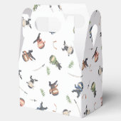 Cute Ninja Warrior Kids Birthday Party Bedankdoosjes (Geopend)