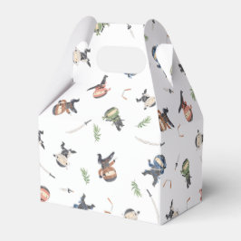 Cute Ninja Warrior Kids Birthday Party Bedankdoosjes