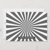 Cute Ninja Warrior Kinder Foto Birthday Party Kaart (Achterkant)