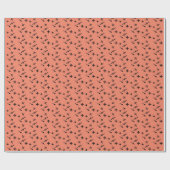 Cute Ninja Warrior kinderen Birthday Cadeaupapier (Vlak)