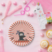 Cute Ninja Warrior kinderen Birthday Papieren Bordje (Feest)