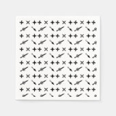 Cute Ninja Warrior kinderen Birthday Servet (Voorkant)