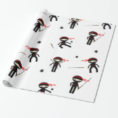 Cute Ninjas Cadeaupapier (Uitgerold)