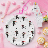 Cute Ninjas Papieren Bordje (Feest)