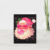 Cute Nk Santa Snowflake Christmas Pajamas Xmas Gir Kaart (Voorkant)