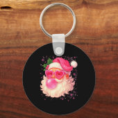 Cute Nk Santa Snowflake Christmas Pajamas Xmas Gir Sleutelhanger (Voorkant)