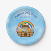 Cute Noah's Ark Baby Animals Paper Bord (Voorkant)