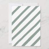 Cute Noah's Ark geboorte uitnodiging (Achterkant)