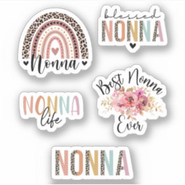 Cute Nonna Nana Gift, Grandmoeder, Nonna Pack Sticker