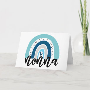 Cute Nonna Rainbow Kaart