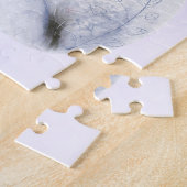 Cute Nordic Fox met Floral Markings Legpuzzel (Zijkant)