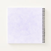 Cute Nordic Fox met Floral Markings Notitieboek (Achterkant)